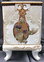 Celee Evans Porcelain: Cache Pot #2