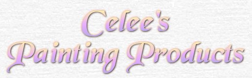 Celee Evans Porcelain: Painting Products